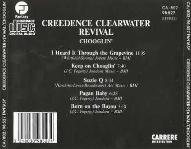 Creedence Clearwater Revival - Chooglin' (1982)