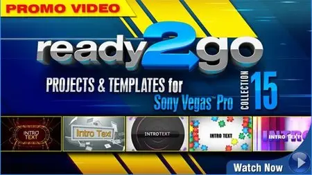 Ready2Go Collection 15 for Sony Vegas Pro