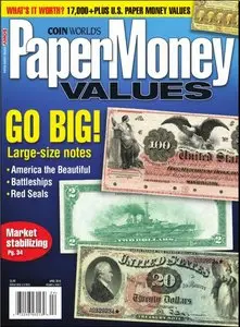 Paper Money Values. 2010, 04