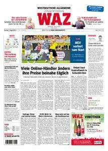 WAZ Westdeutsche Allgemeine Zeitung Duisburg-Nord - 07. August 2018