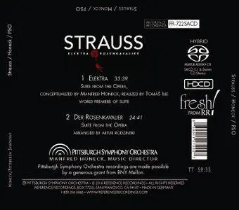 Manfred Honeck - Strauss: Elektra & Der Rosenkavalier Suites (Live) (2016) [Official Digital Download 24/192]