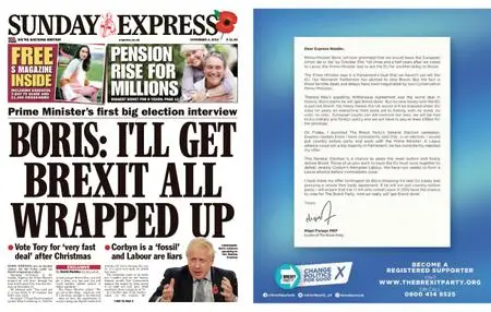 Daily Express – November 03, 2019
