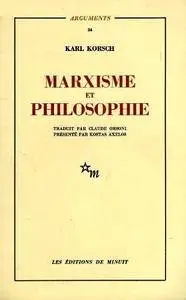Karl Korsch, "Marxisme et philosophie"