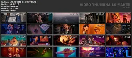 (FR+VO) Tempête de boulettes géantes (2009)