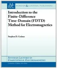 Introduction to the Finite-Difference Time-Domain (FDTD) Method for Electromagne (repost)