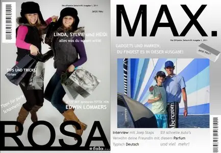 ROSA-MAX magazine - Ausgabe 1, 2011