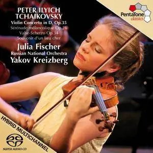 Julia Fischer, Jakov Kreizberg - Tchaikovsky: Works for violin & orchestra (2006) [Official Digital Download 24/96]