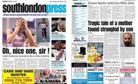 South London Press – March 05, 2019