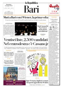 la Repubblica Bari - 12 Maggio 2024