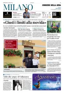 Corriere della Sera Milano - 14 Agosto 2024