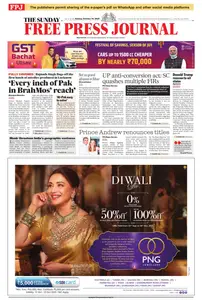 The Free Press Journal Mumbai - 19 October 2025