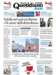 Quotidiano di Puglia Bari - 10 Luglio 2025