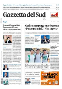 Gazzetta del Sud Reggio Calabria - 19 Giugno 2025