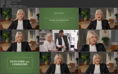 MasterClass - Think Like a Boss, Live Like a Legend with Martha Stewart