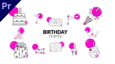 Birthday Icons 52149248