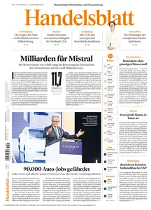 Handelsblatt - 10 September 2025