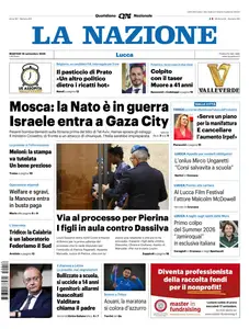 La Nazione Lucca - 16 Settembre 2025