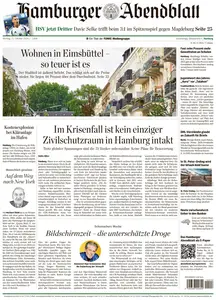 Hamburger Abendblatt  - 21 Oktober 2024