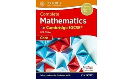 Cie Complete Igcse Core Mathematics 5th Edition Book: With Website Link