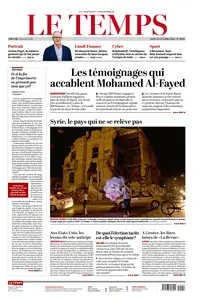 Le Temps - 14 Oktober 2024