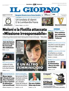 Il Giorno Bergamo Brescia - 25 Settembre 2025