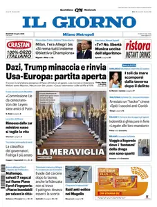 Il Giorno Milano Metropoli - 8 Luglio 2025