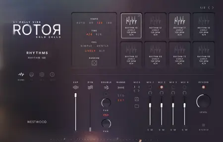 Westwood Instruments ROTOR - Solo Cello KONTAKT