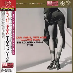 Roland Hanna Trio - Milan, Paris, New York (2002) [Japan 2015] SACD ISO + DSD64 + Hi-Res FLAC