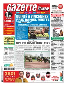 La Gazette des Courses - 22 Novembre 2024