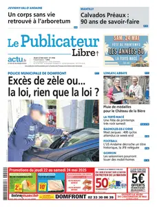 Le Publicateur Libre - 22 Mai 2025