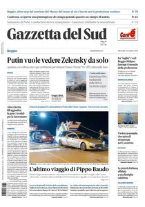 Gazzetta del Sud Reggio Calabria - 20 Agosto 2025