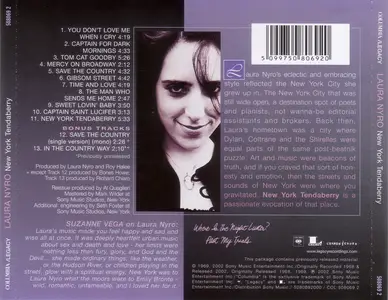 Laura Nyro - New York Tendaberry (1969) Remastered Reissue 2002