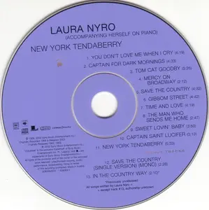 Laura Nyro - New York Tendaberry (1969) Remastered Reissue 2002