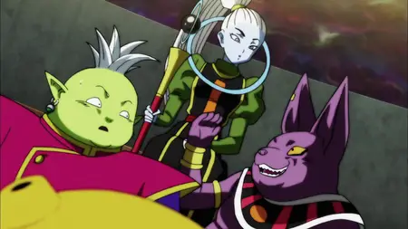 Dragon Ball Super (2015 S05E28 A Transcendent Light Speed Battle Erupts! Goku and Hits United Front! ZR