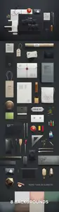 Scene Creator - Stationery PSD Mockup Templates
