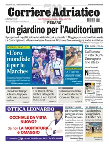 Corriere Adriatico Pesaro - 29 Settembre 2025