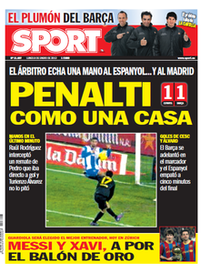 Diario Sport - 09 January 2012