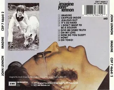 John Lennon - Imagine (1971) [Japan For Europe, Toshiba-EMI CDP 746641 2]