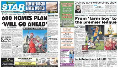 Shropshire Star Shrewsbury Edition – November 27, 2017