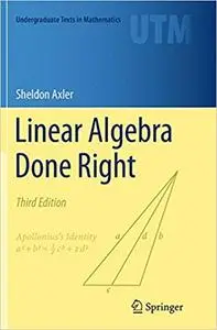 Linear Algebra Done Right (Repost)