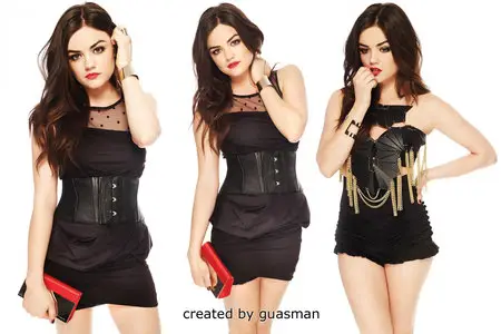 Lucy Hale - Maniac Magazine Photoshoot 2012