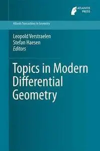 Topics in Modern Differential Geometry (Atlantis Transactions in Geometry)