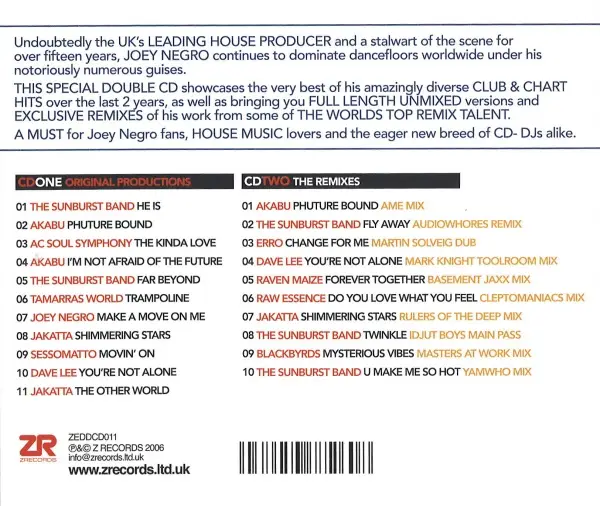 VA - The Many Faces Of Joey Negro (2006)