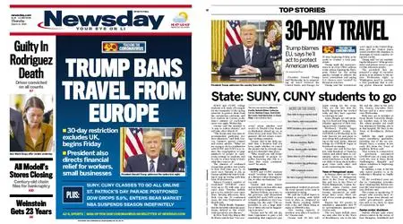 Newsday – March 12, 2020