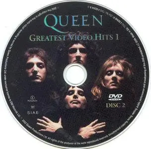 Queen - Greatest Video Hits 1 & 2 (2002/2003) [2xDVD5 + 2xDVD9] Repost