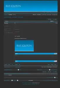 BlueSolution IPB Skin