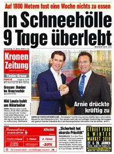 Kronen Zeitung Tirol - 25. Januar 2018