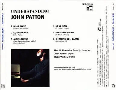 John Patton - Understanding (1968) {Blue Note Japan SHM-CD TYCJ-81087 rel 2014} (24-192 remaster)