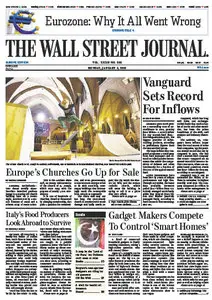 Wallstreet Journal Europe 5 January 2015