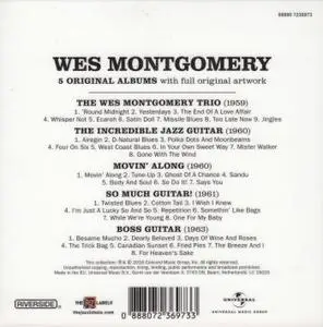 Wes Montgomery - 5 Original Albums (2016) [5CDs] {Concord}